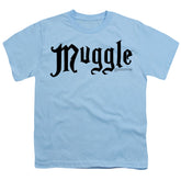 Harry Potter Muggle Youth 18/1 100% Cotton Short-Sleeve T-Shirt
